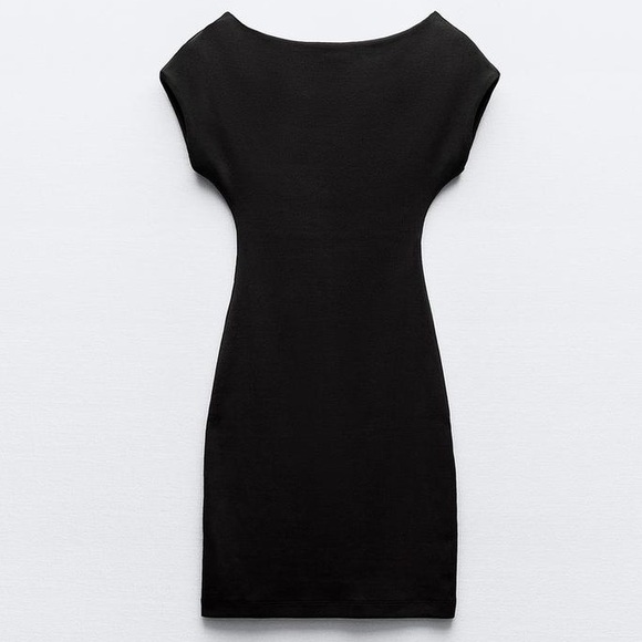 Zara Open Back Mini Dress - Picture 8 of 11